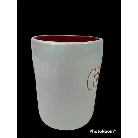 Rae Dunn MERRY CHRISTMAS Holiday Mug by Magenta Red Large Letter Farmhouse - Picture 4 of 6
